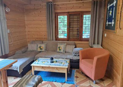 Malá chata interiér